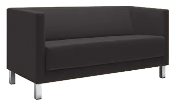 VELA - 2,5H, křeslo, koženka SL 18 - koženka černá